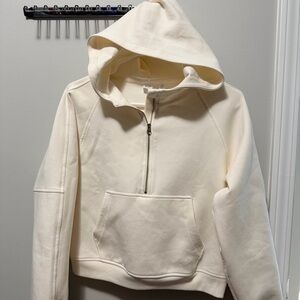 GAP Off-White Hooded Sweater